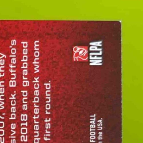 2018 Panini Rookies & Stars Josh Allen Rush #RR-5 RC Buffalo Bills - Sports Cards