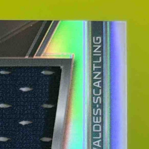 2018 Spectra J Mon Moore Marquez Valdes-Scantling Synced Swatches 6/99 Packers - Sports Cards