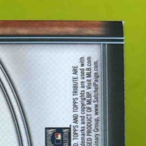 2018 Topps Tribute Satchel Paige Purple 36/50 #61 Cleveland Indians - Sports Cards