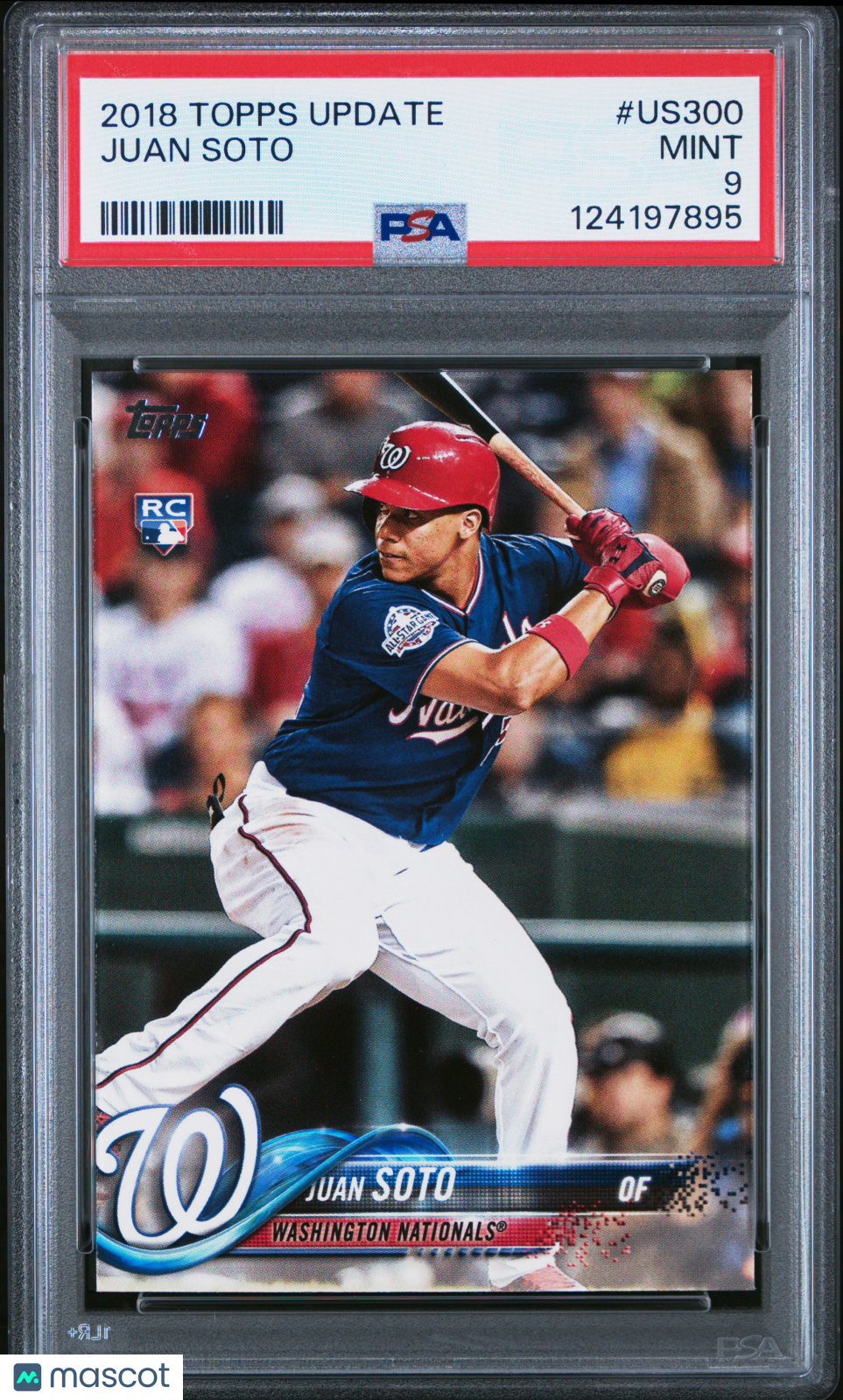 2018 Topps Update Juan Soto #US300 PSA 9 Rookie - Graded Sports Cards