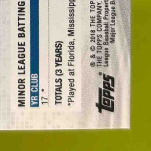 2018 Topps Update Ronald Acuna Jr. #US250a RC Atlanta Braves - Sports Cards