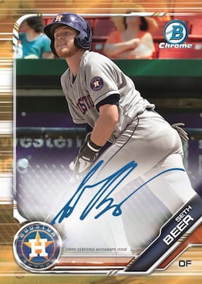 2019 Bowman Chrome Baseball Cards 6