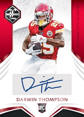 2019 Panini Limited Football Cards - Checklist Added 5