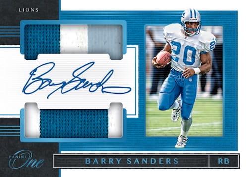 2019 Panini One Football Cards - Checklist Added 10