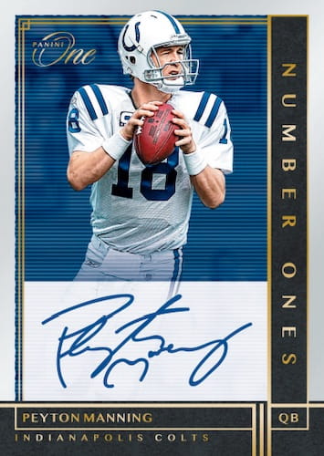 2019 Panini One Football Cards - Checklist Added 4