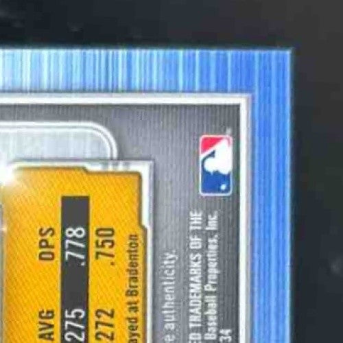 2019 Bowman Chrome Jared Oliva Auto #CPA-JO 1st Prospect Pittsburgh Pirates - Sports Cards