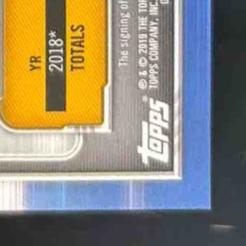 2019 Bowman Chrome Jared Oliva Auto #CPA-JO 1st Prospect Pittsburgh Pirates - Sports Cards