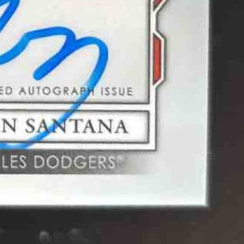 2019 Bowman Sterling Cristian Santana Prospect & Rookie Auto Los Angeles Dodgers - Sports Cards