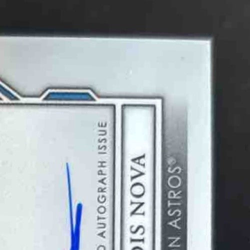 2019 Bowman Sterling Freudis Nova Prospect & Rookie Auto #BSPA-FN Houston Astros - Sports Cards