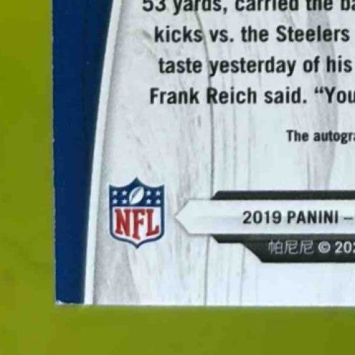 2019 Chronicles Parris Campbell Crown Royale Rookie Auto Gold 07/10 #CR-17 Colts - Sports Cards