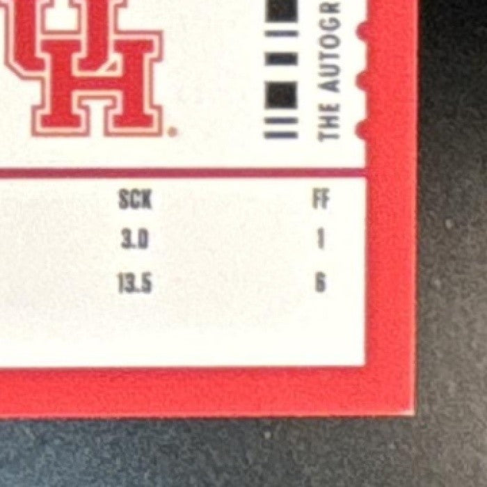 2019 Contenders Draft Picks Collegiate Ed Oliver Building Blocks /10 RC Auto - Sports Cards