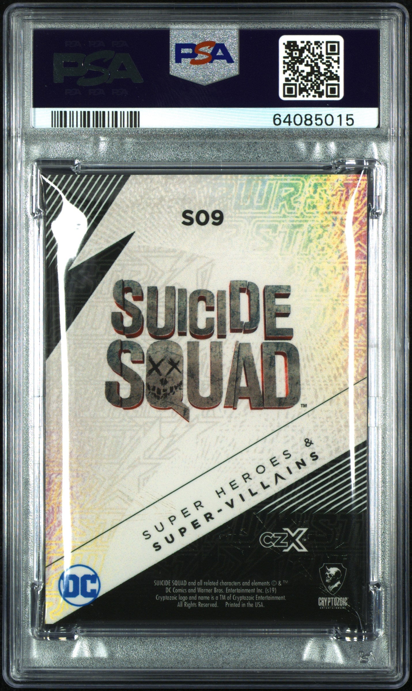 2019 Cryptozoic CZX Super Heroes & Super Villains STR PWR Margot Robbie PSA 9 - Graded Non-Sports Cards