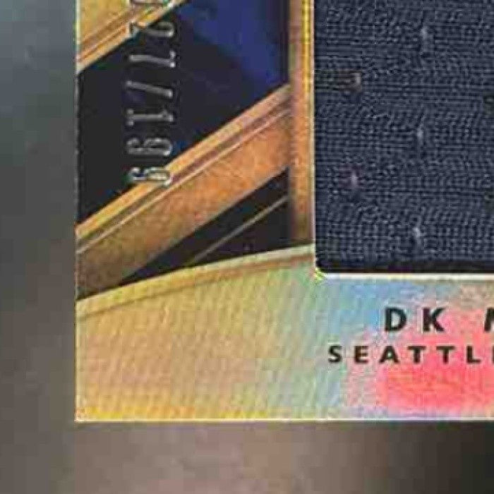 2019 Gold Standard DK Metcalf Newly Minted Patch /199 RC Seattle Seahawks - Sports Cards