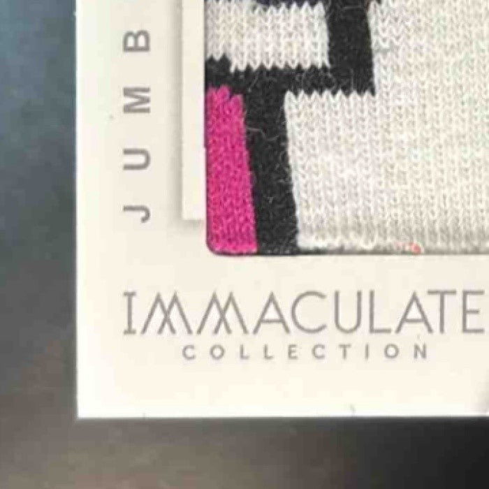 2019 Immaculate Collection Jake Bauers Jumbo Socks /6 MEM RC Cleveland Indians - Sports Cards