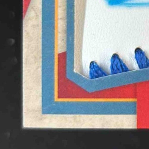 2019 Leather & Lumber Touki Toussaint Baseball Signatures Blue /99 #129 Braves - Sports Cards