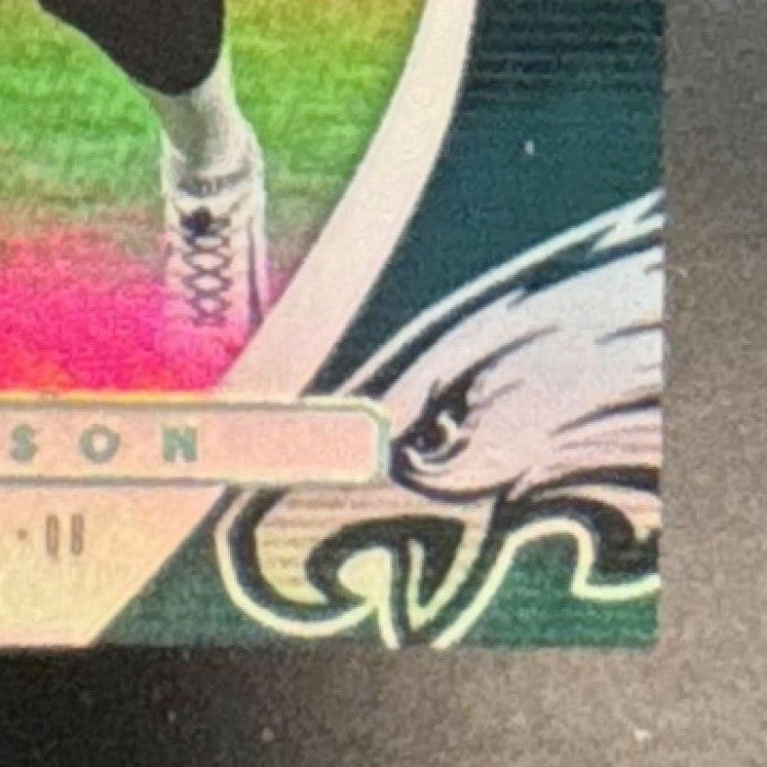 2019 Panini Absolute Carson Wentz Spectrum Green /25 #55 Philadelphia Eagles - Sports Cards