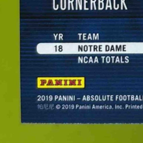 2019 Panini Absolute Julian Love Signature Rookies #176 RC Auto New York Giants - Sports Cards