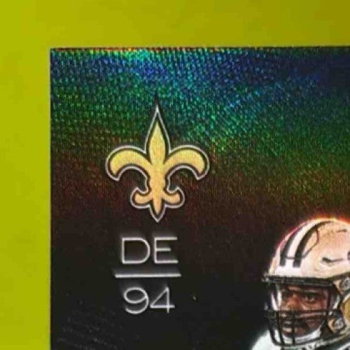 2019 Panini Black Cameron Jordan Auto Copper 3/15 #35 New Orleans Saints - Sports Cards