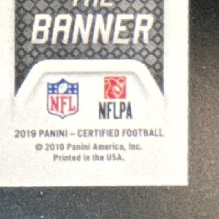 2019 Panini Certified Nick Foles Raise the Banner #RTB-NF Philadelphia Eagles - Sports Cards