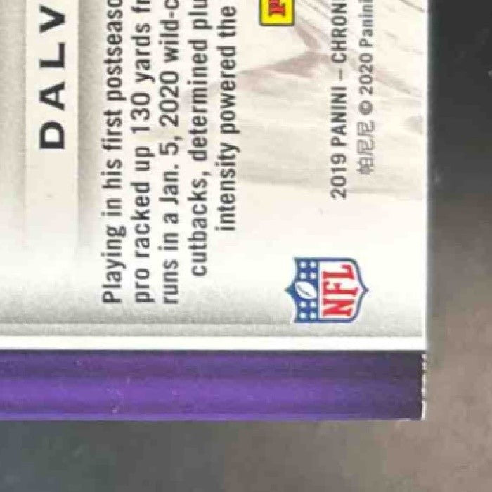 2019 Panini Chronicles Dalvin Cook Crown Royale Silhouette Auto /99 SA49 Vikings - Sports Cards
