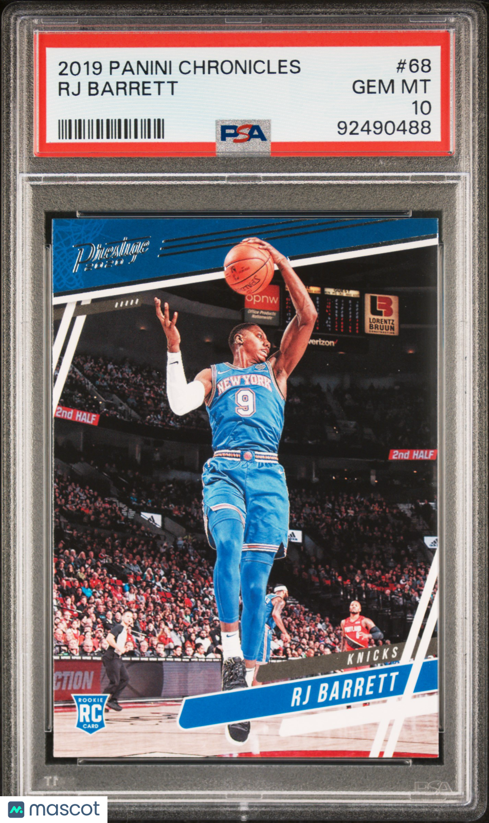 2019 Panini Chronicles RJ Barrett #68 PSA 10 - Graded Sports Cards