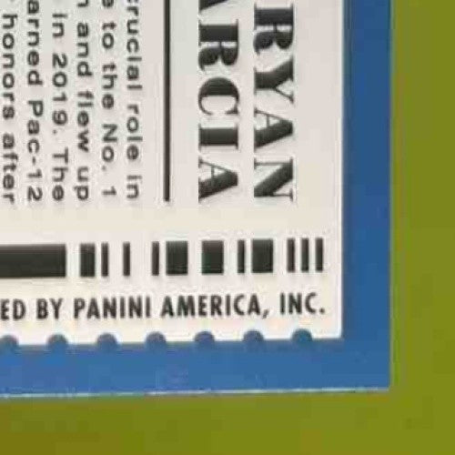 2019 Panini Contenders Collegiate Ryan Garcia Auto Cracked Ice /23 #42 Bruins - Sports Cards