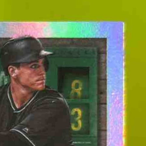 2019 Panini Donruss Brian Anderson Bleachers Inc. Auto #BI-BA Miami Marlins - Sports Cards