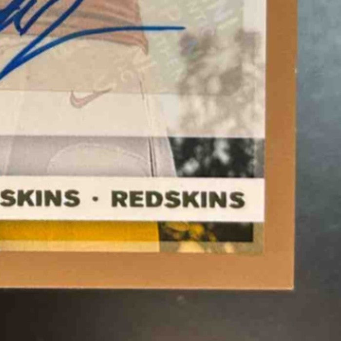 2019 Panini Donruss Dwayne Haskins Auto Bronze #301 RC Washington Redskins - Sports Cards