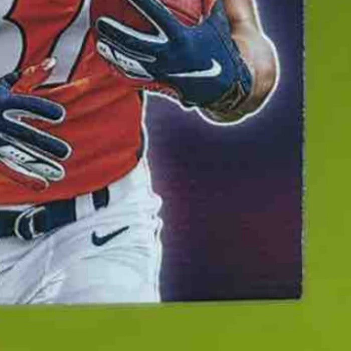 2019 Panini Elements Noah Fant Rookie Neon Signs Red /50 RC Auto Denver Broncos - Sports Cards