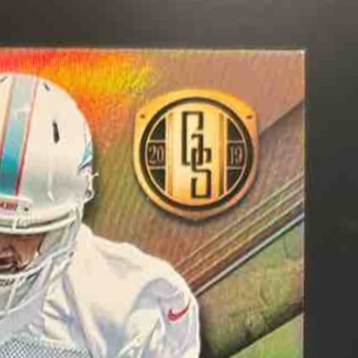 2019 Panini Gold Standard Myles Gaskin Golden Rookie Auto /199 RC Miami Dolphins - Sports Cards