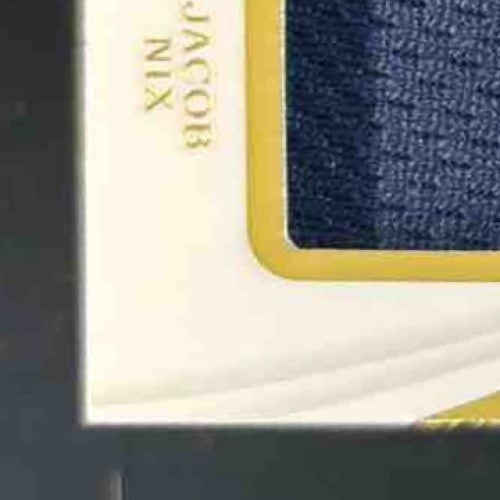 2019 Panini Immaculate Collection Jacob Nix Doubles /99 MEM RC Auto Padres - Sports Cards