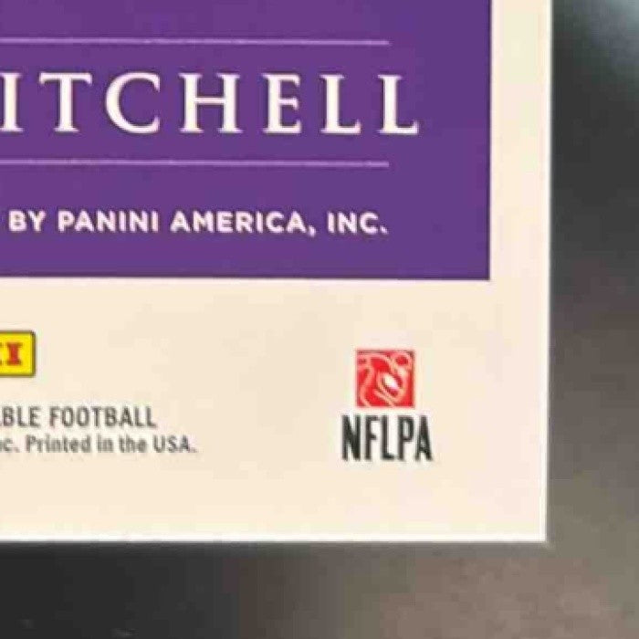 2019 Panini Impeccable Dillon Mitchell Silver /49 #148 Auto RC Minnesota Vikings - Sports Cards