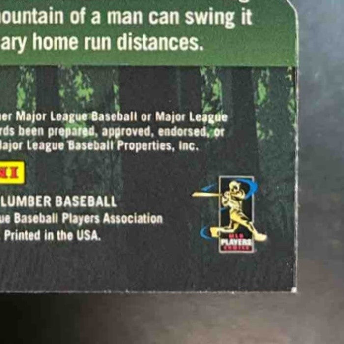 2019 Panini Leather & Lumber Aaron Judge Lumberjacks #LJ-15 New York Yankees - Sports Cards
