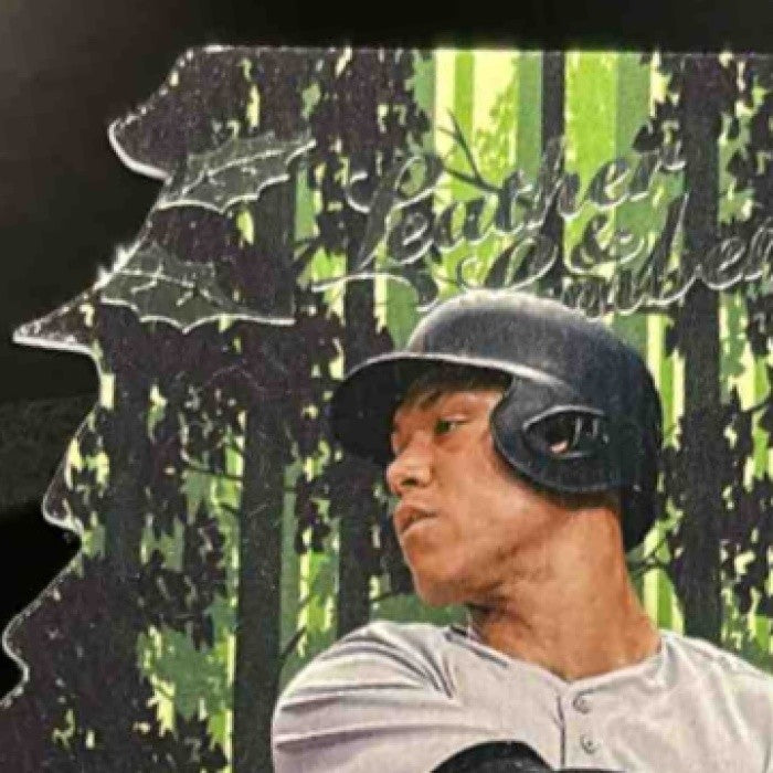 2019 Panini Leather & Lumber Aaron Judge Lumberjacks #LJ-15 New York Yankees - Sports Cards
