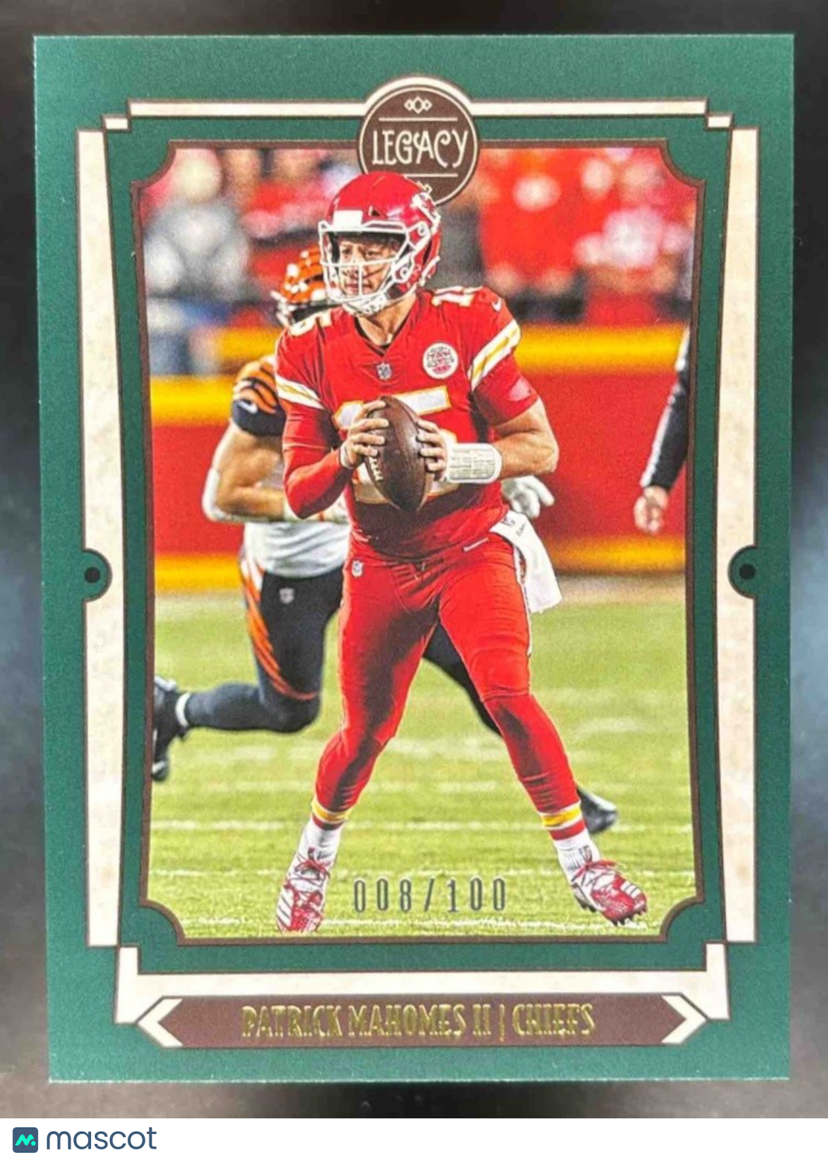 2019 Panini Legacy Patrick Mahomes II Green /100 #51 Kansas City Chiefs - Sports Cards