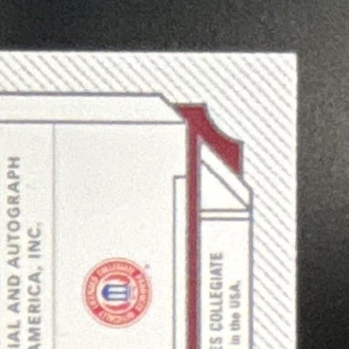 2019 Panini National Treasures Collegiate Deebo Samuel Patch Auto /99 RC - Sports Cards