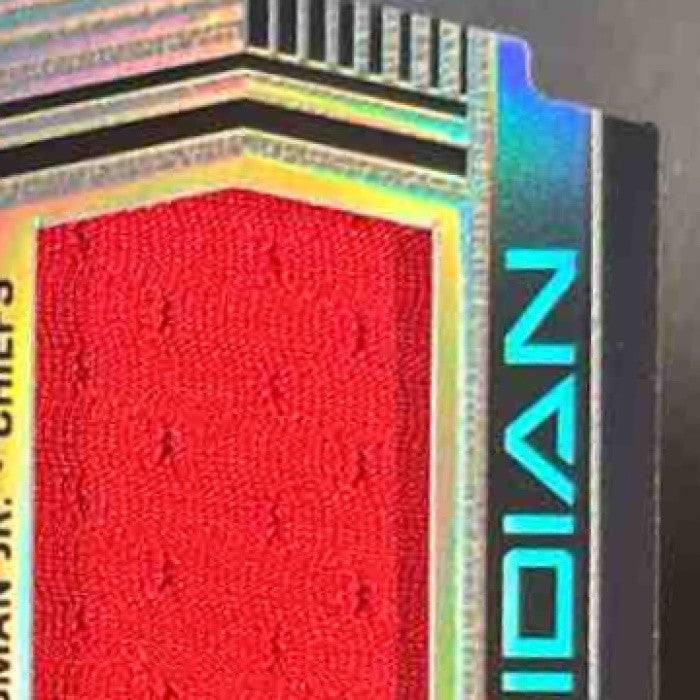 2019 Panini Obsidian Mecole Hardman Jr. Rookie Eruption /100 Patch MEM RC Chiefs - Sports Cards