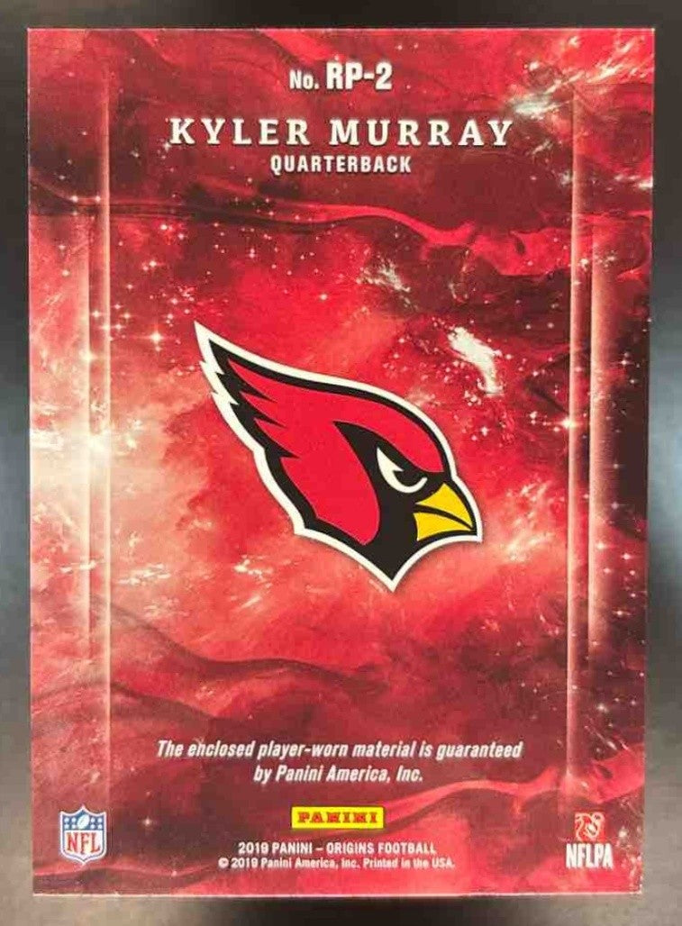 2019 Panini Origins Kyler Murray Rookie Patches Red /99 RC Arizona Cardinals - Sports Cards