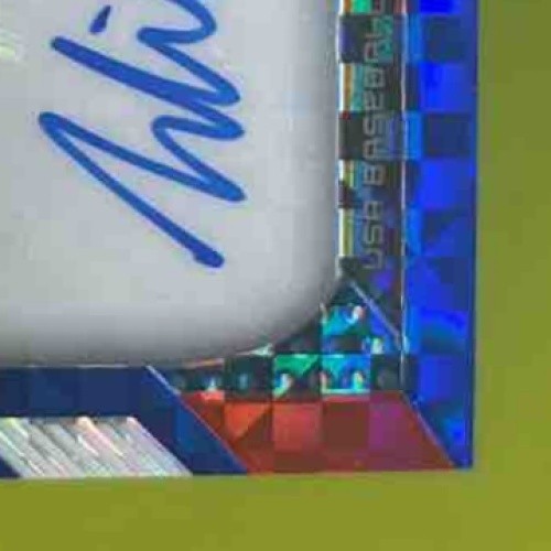 2019 Panini Prizm Draft Picks Will Wilson Auto Red/White/Blue 13/99 #26 USA - Sports Cards