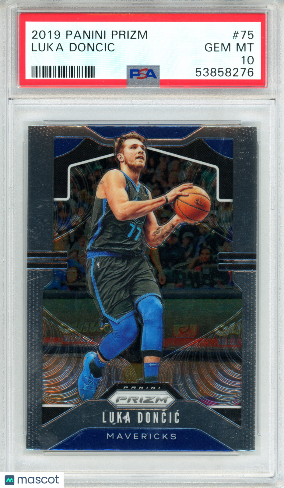 2019 Panini Prizm Luka Doncic #75 PSA 10 GEM MINT Dallas Mavericks - Graded Sports Cards