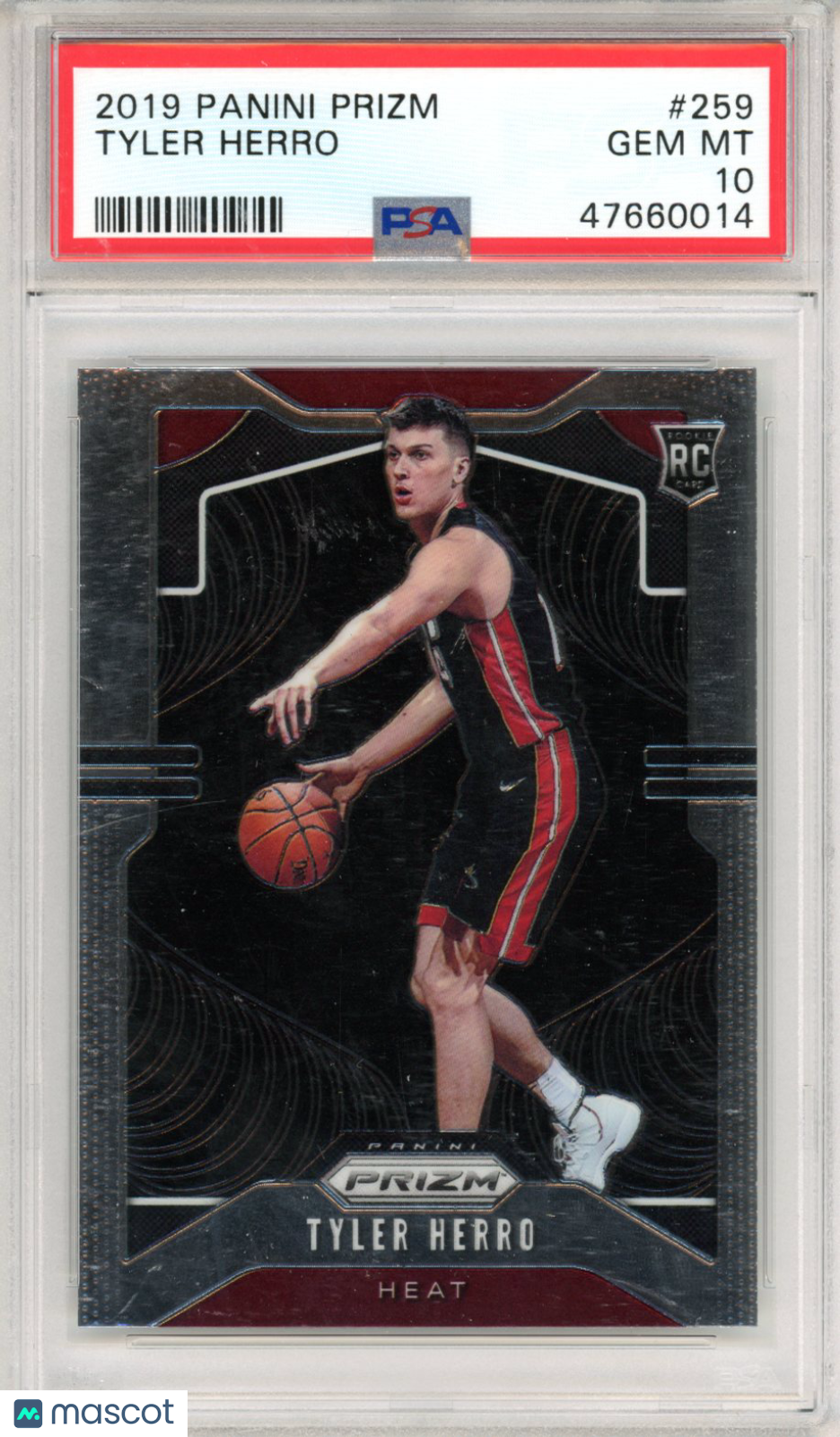 2019 Panini Prizm Tyler Herro #259 PSA 10 - Graded Sports Cards