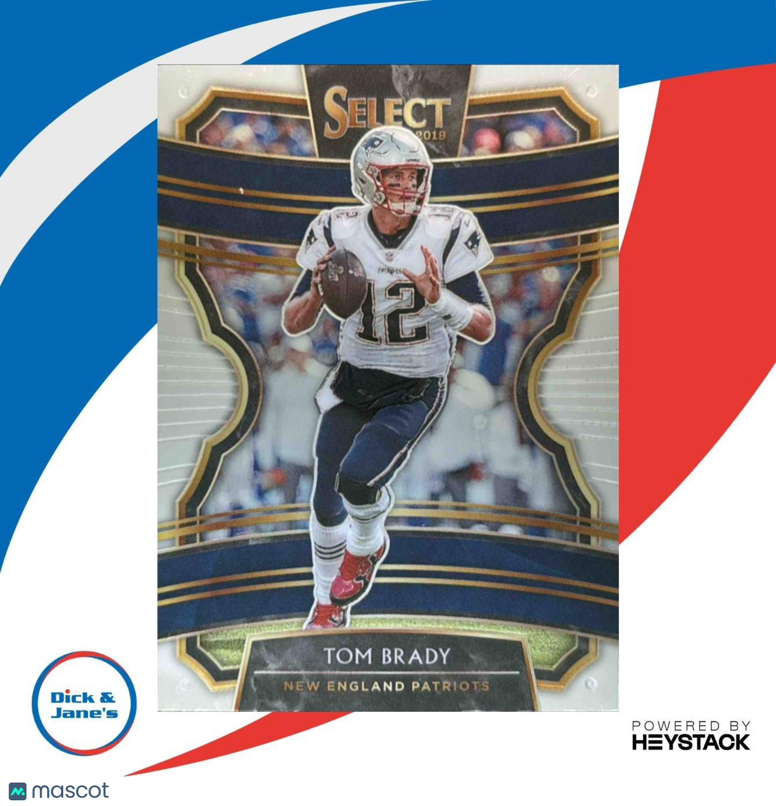 2019 Panini Select Tom Brady #1 Concourse New England Patriots - Sports Cards
