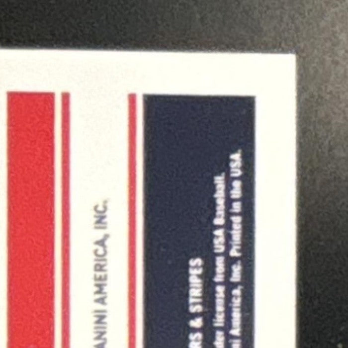 2019 Panini USA Baseball Stars & Stripes Pete Crow-Armstrong National Auto /499 - Sports Cards