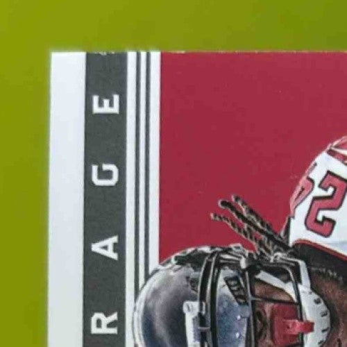2019 Plates and Patches Double Coverage Patch Calvin Ridley Devonta Freeman /10 - Sports Cards