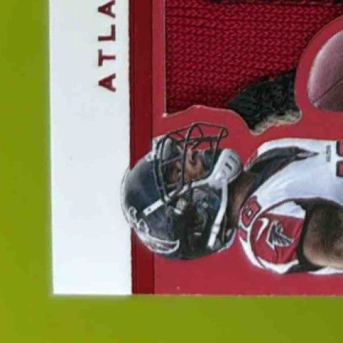 2019 Plates and Patches Double Coverage Patch Calvin Ridley Devonta Freeman /10 - Sports Cards