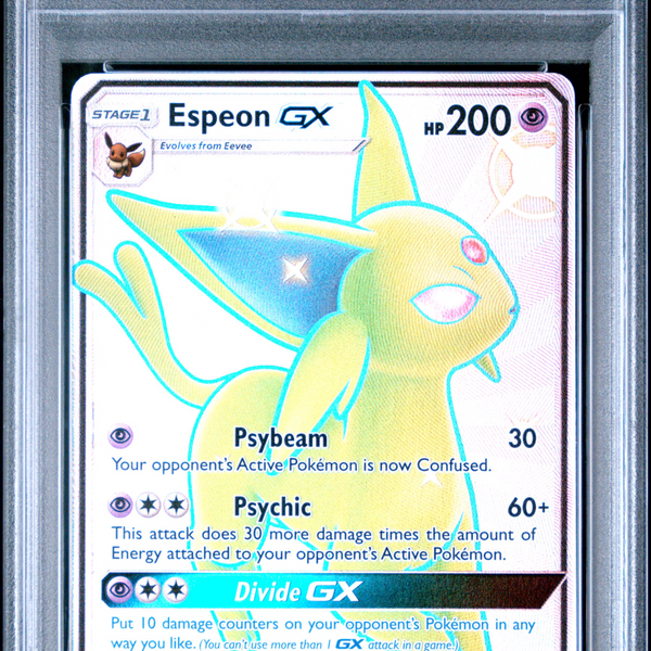 2019 Pokemon Sun & Moon Hidden Fates Espeon GX #SV60