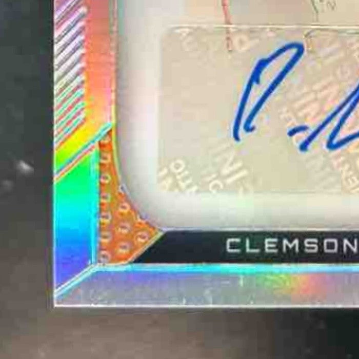 2019 Prizm Draft Picks Dexter Lawrence Prizms Silver Auto #200 RC Clemson Tigers - Sports Cards