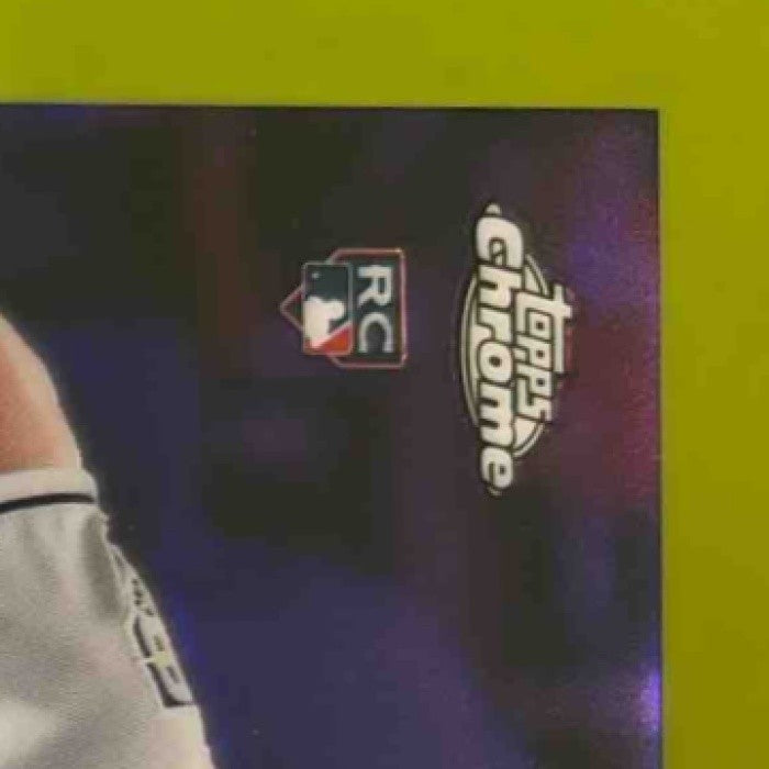2019 Topps Chrome Brandon Lowe Rookie Auto Purple /250 #RA-BL RC Tampa Bay Rays - Sports Cards