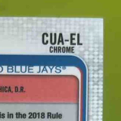2019 Topps Chrome Update Elvis Luciano Auto #CUA-EL RC Toronto Blue Jays - Sports Cards