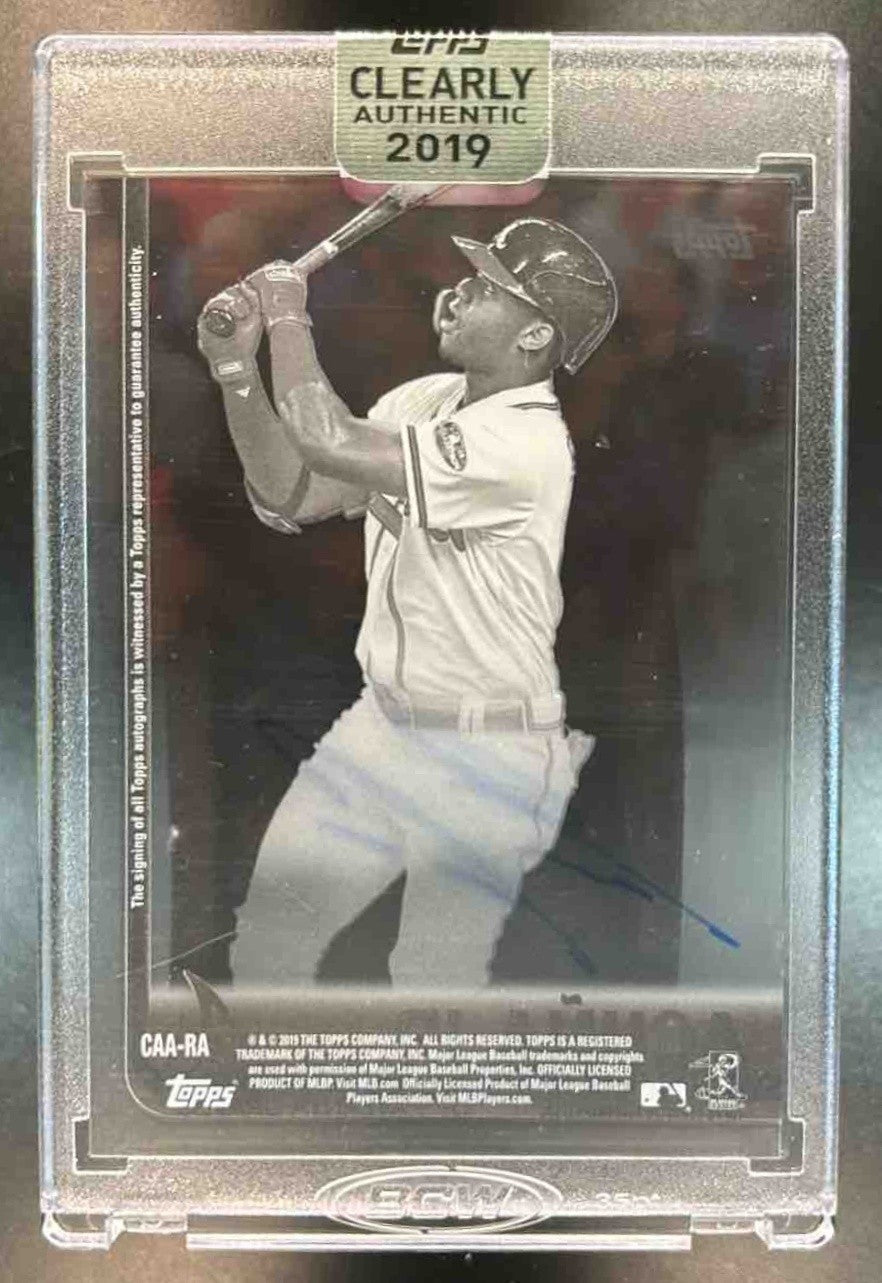 2019 Topps Clearly Authentic Autographs #CAARA Ronald Acuna Jr Atlanta Braves - Sports Cards